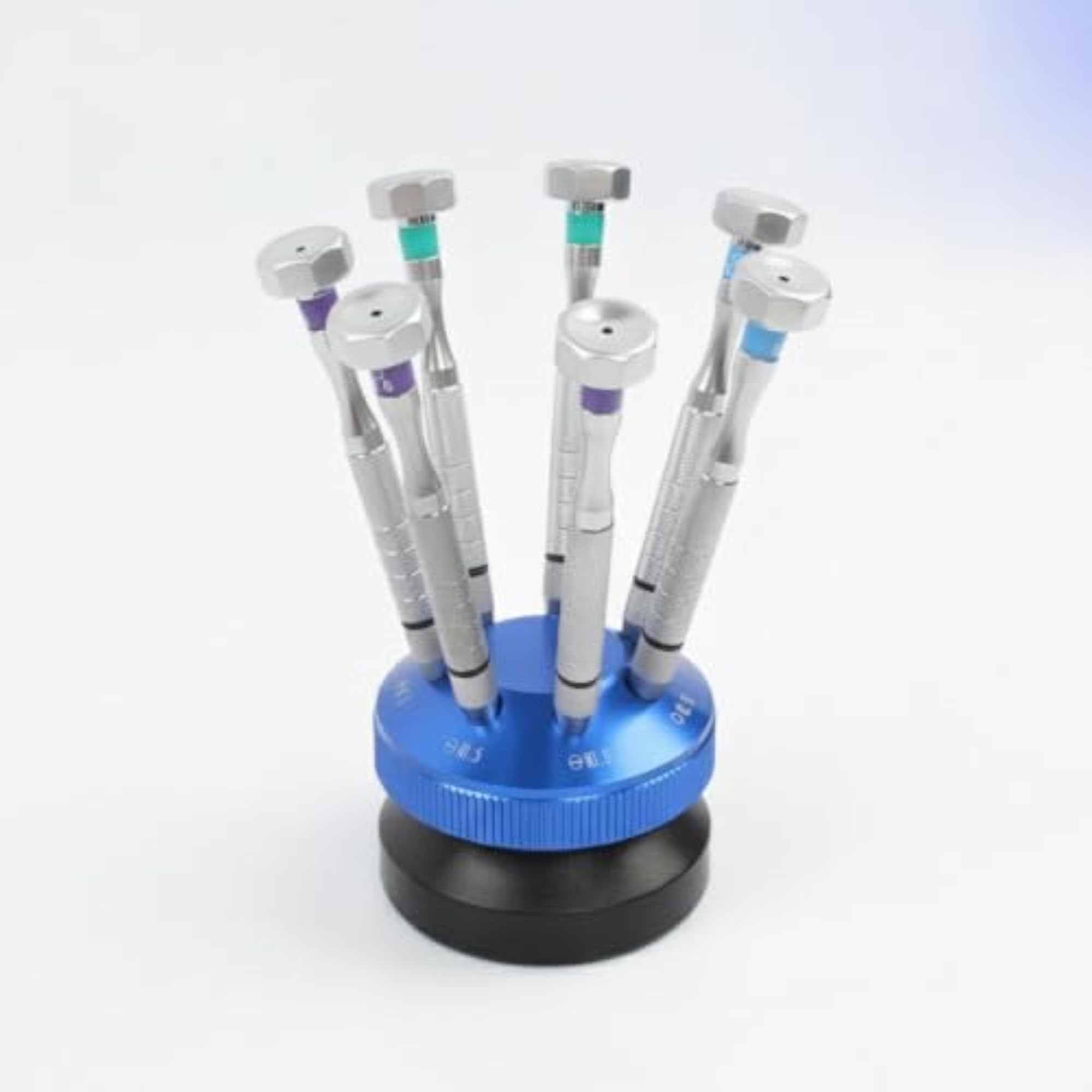 Rotating Precision Screwdriver Set with Stand